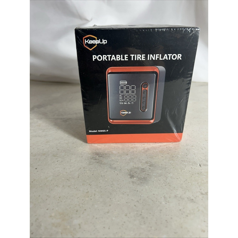 Tire Inflator Portable Air Compressor -Upgraded Air Pump Keep Up